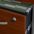 Bureau en U de 72 pouces de largeur, série C, avec tiroirs, par Bush Business Furniture