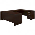 Bureau en U de 72 pouces de largeur, série C, avec tiroirs, par Bush Business Furniture
