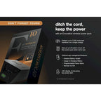 Canapé d'angle inclinable 6 pièces Signature Design by Ashley, marron, avec méridienne - 147 cm (L) x 134 cm (P) x 41 cm (H)