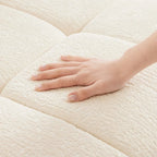 Canapé 2 places en chenille 78,7 avec pouf, design minimaliste et coussins haute résilience