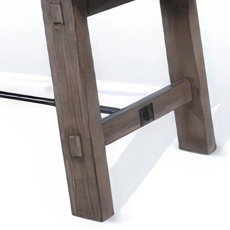 Table de salle à manger Yael, en acajou brun clair, extensible de 76 à 106 pouces