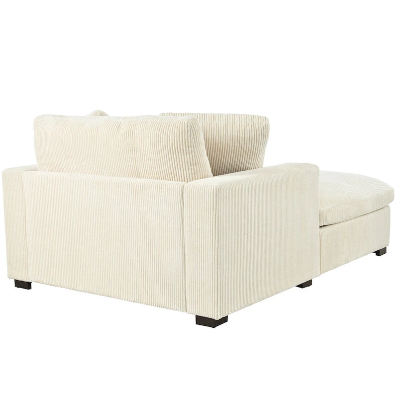 Chaise longue beige 53,5
