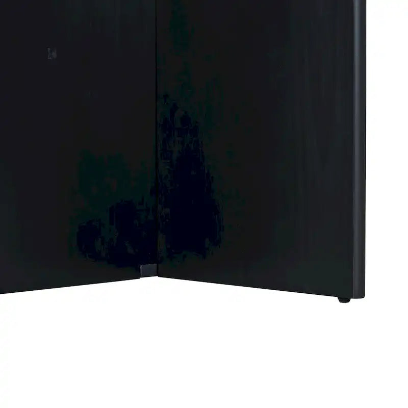 Ensemble de salle à manger 5 pièces en bois de style campagnard avec table ronde et 4 chaises rembourrées en tissu aspect laine d'agneau