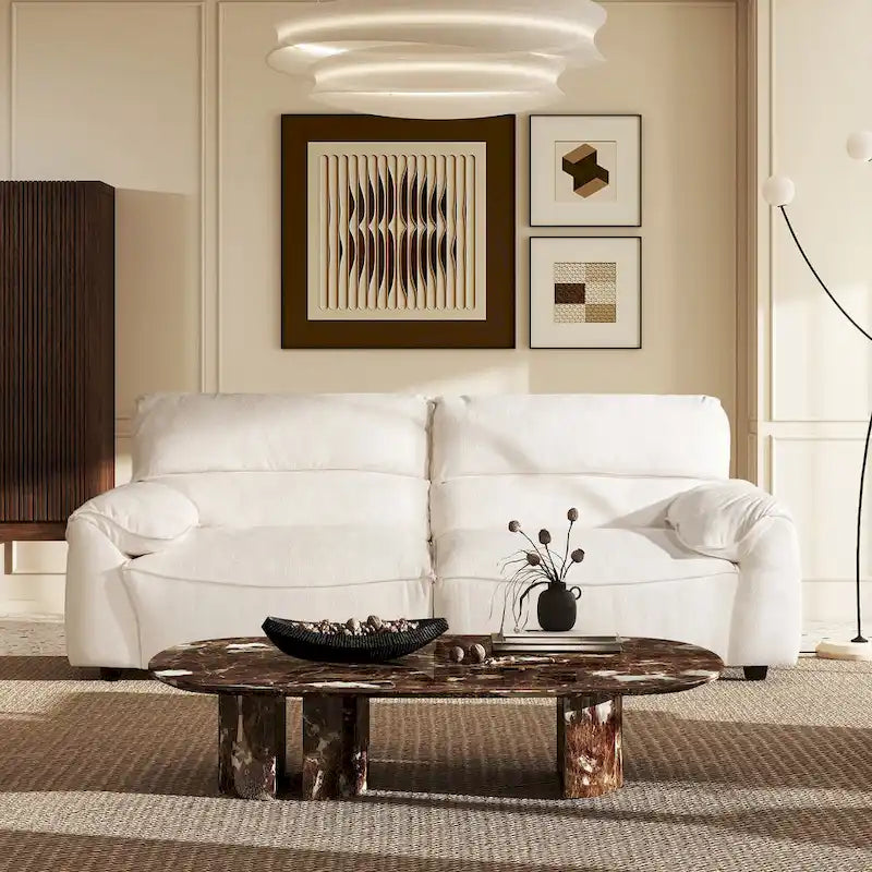 Canapé modulaire 2 pièces Sorrento 90.5 en chenille