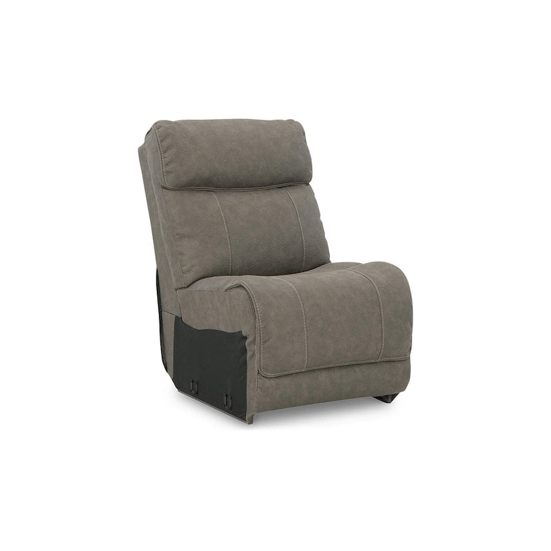 Canapé d'angle inclinable électrique 5 pièces Starbot gris, Signature Design by Ashley - 131 cm (L) x 131 cm (P) x 42 cm (H)