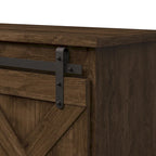 Meuble TV en bois de style ferme Sycamore Rise de Gray Barn, 66 pouces