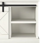 Meuble TV en bois de style ferme Sycamore Rise de Gray Barn, 66 pouces