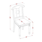 Ensemble de table de cuisine 7 pièces East West Furniture comprenant une table à manger ovale et des chaises robustes, couleur marron selle (options de type de siège)