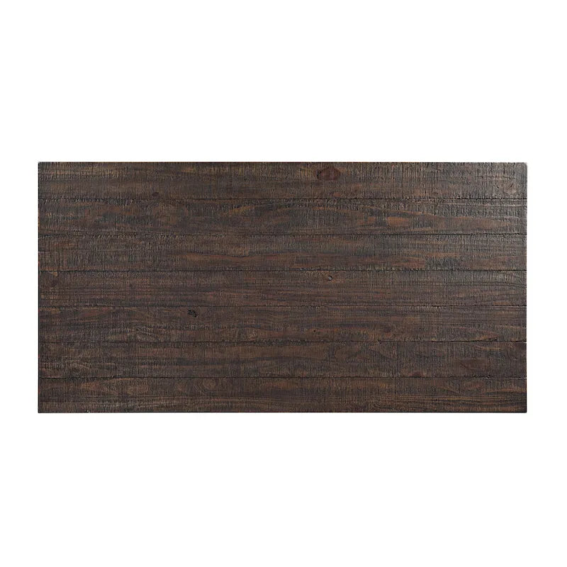 Table de salle à manger rustique Badri de 76 pouces en bois massif de Furniture of America