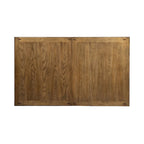 Table rectangulaire antique Santa Rosa couleur miel