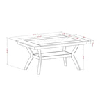 Ensemble de table à manger avec rangement Dionne 7 pièces de Furniture of America
