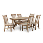 Ensemble de table à manger avec rangement Dionne 7 pièces de Furniture of America