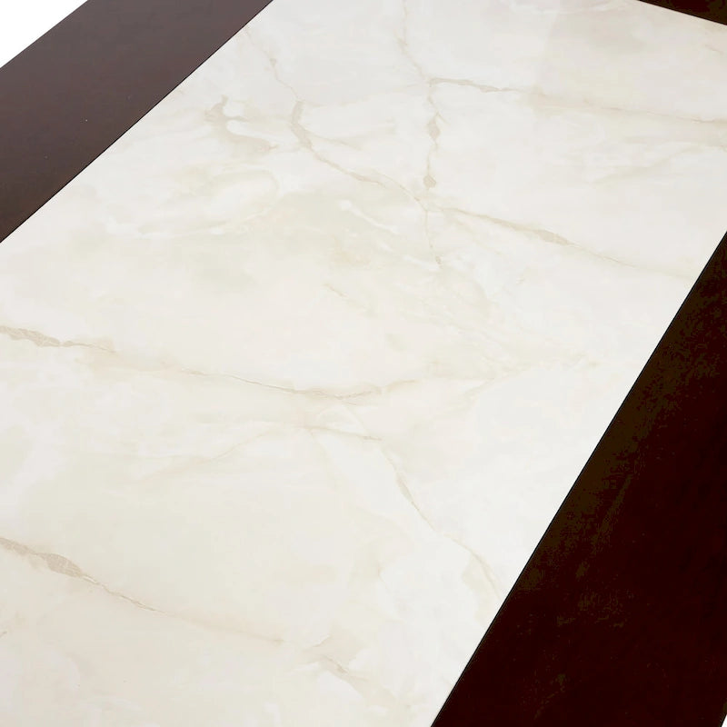 Ensemble de table à manger avec rangement Dionne 7 pièces de Furniture of America