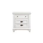 Ensemble de chambre à coucher moderne blanc Leo 6 pièces