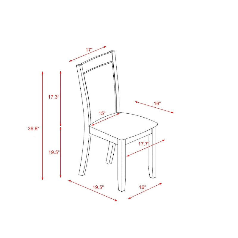 Ensemble de salle à manger East West Furniture : table en bois et chaises Parsons en lin blanc crème (nombre de pièces au choix)