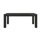 Table de salle à manger rectangulaire Bedford 75 pouces, pieds carrés