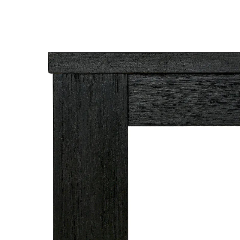 Table de salle à manger rectangulaire Bedford 75 pouces, pieds carrés