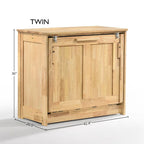 Armoire escamotable Orion - Naturel