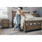 Lit Malibu en bois massif