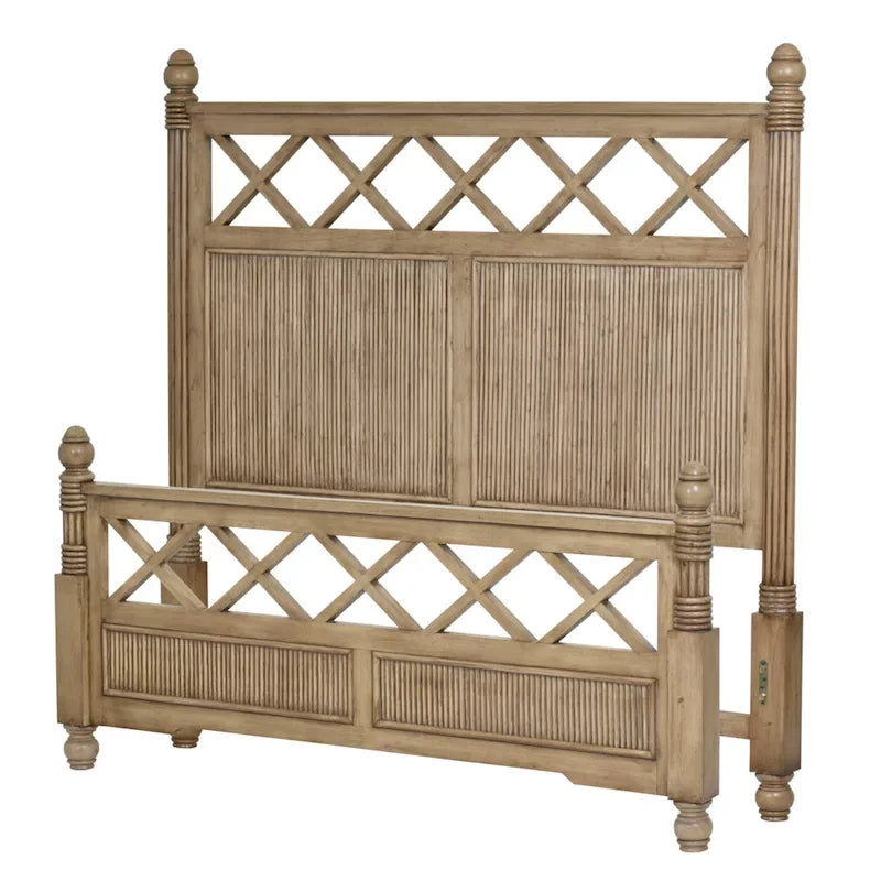 Lit Malibu en bois massif