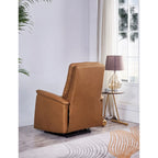 Fauteuil inclinable Hydeline Logan avec appui-tête électrique en cuir pleine fleur