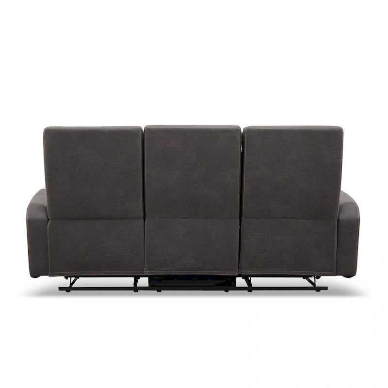 Canapé inclinable manuel en tissu Abbyson Ford