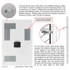 Ensemble console et miroir en verre biseauté imprimé floral Secret Garden