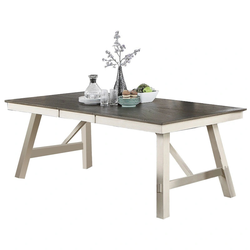 Table de salle à manger rectangulaire en bois