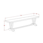 Ensemble de salle à manger East West Furniture : table de cuisine et chaises en lin kaki foncé, style jacobéen vieilli (composition au choix).
