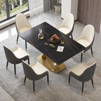 Table à manger moderne 63 pour 6 personnes