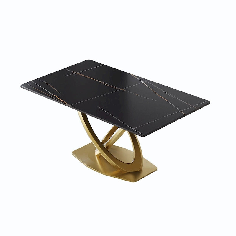 Table à manger moderne 63 pour 6 personnes