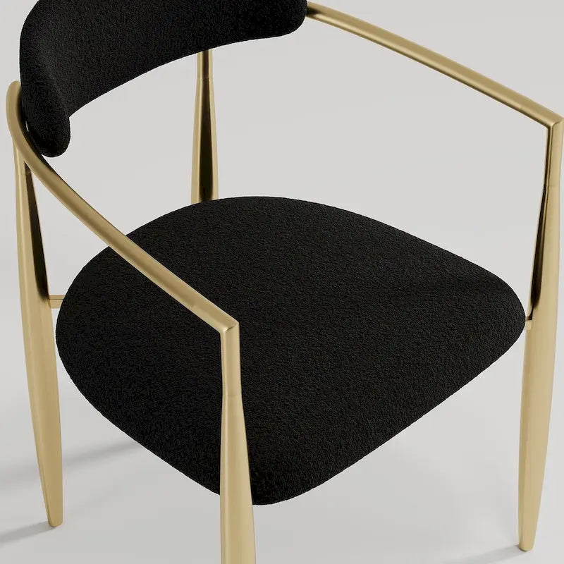 Ensemble de salle à manger moderne et minimaliste 9 pièces avec plateau en pierre frittée extensible et double piétement de 94,48 pouces