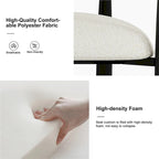 Ensemble de salle à manger moderne et minimaliste 9 pièces avec plateau en pierre frittée extensible et double piétement de 94,48 pouces