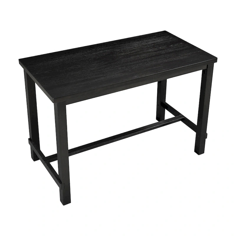 Ensemble de salle à manger 5 pièces hauteur comptoir avec table et 4 chaises