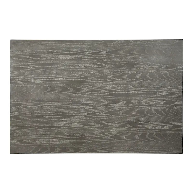 Ensemble de salle à manger 7 pièces Hanto Transitional en bois massif blanc avec rangement, hauteur comptoir, par Furniture of America