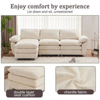 Canapé 3 places moderne et profond