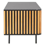 Meuble TV SAFAVIEH Home Anahi à 2 portes et 2 étagères - 54 cm (L) x 17 cm (P) x 19 cm (H)