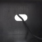 Meuble TV SAFAVIEH Home Anahi à 2 portes et 2 étagères - 54 cm (L) x 17 cm (P) x 19 cm (H)